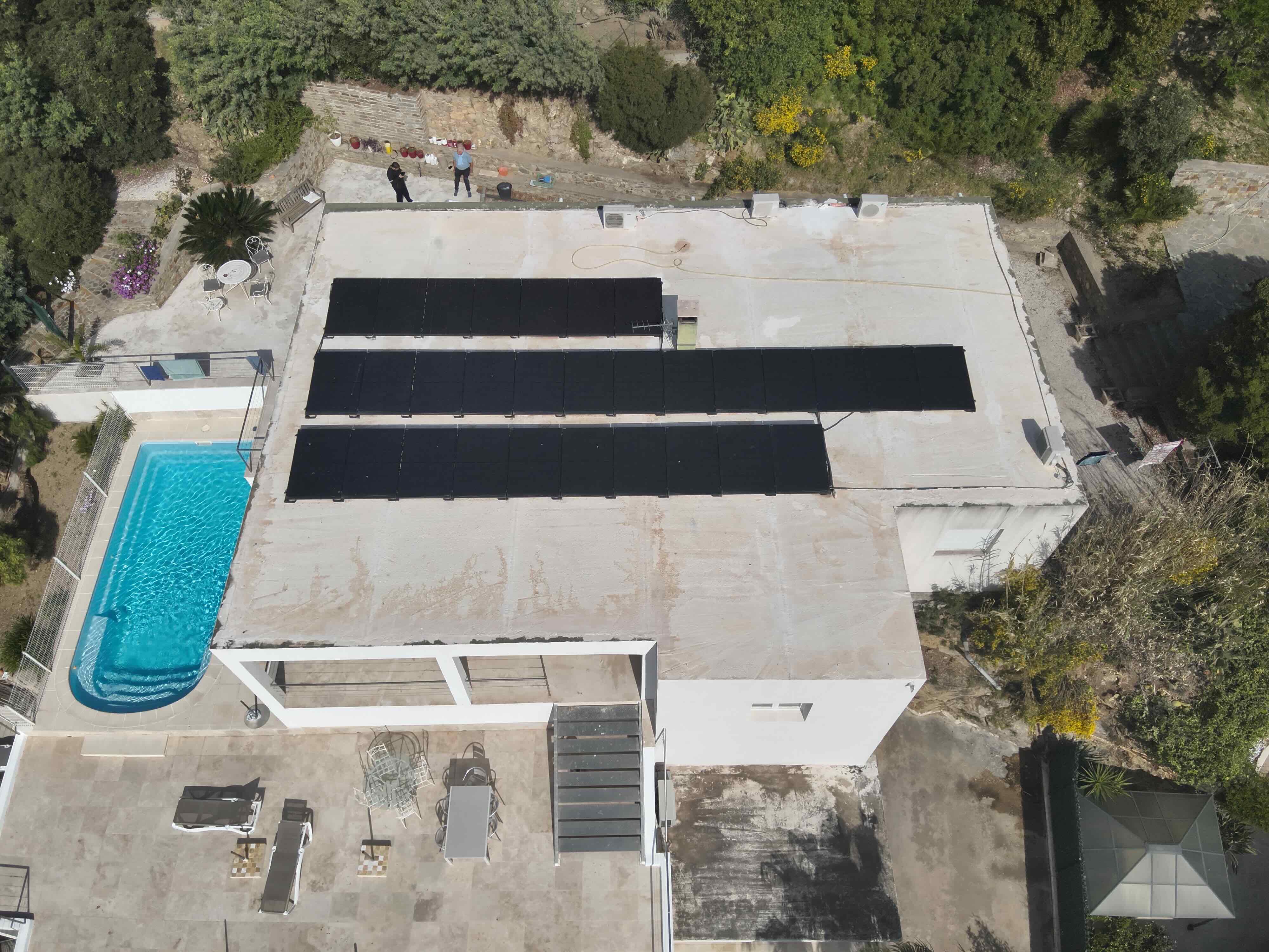 Vue aérienne standard